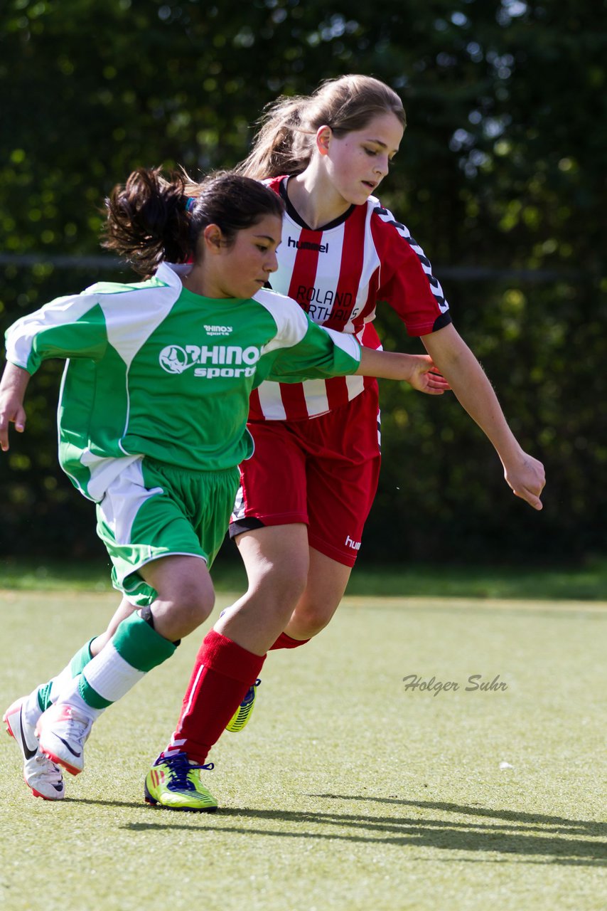 Bild 276 - C-Juniorinnen Kaltenkirchener TS - TuS Tensfeld : Ergebnis: 7:0